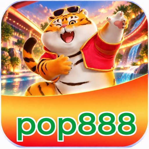 Logo pop888 Cassino Online Brasil
