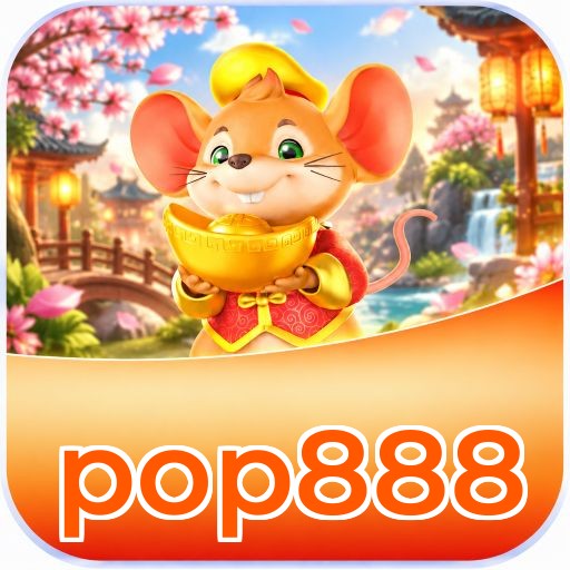 Logo pop888 Cassino Online Brasil