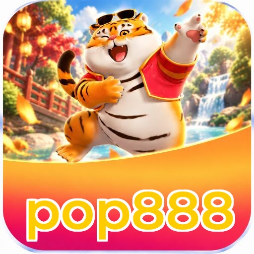 Logo pop888 Slots Premium Brasil